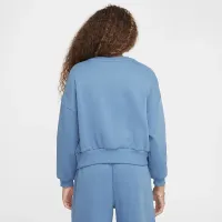 Nike Sportswear Club Fleece Girls' Boxy Crew-Neck свитшот синий