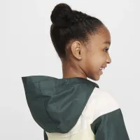 Nike Sportswear Windrunner Little детские Full-Zip Куртка цвет зеленый