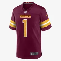 Jayden Daniels Washington Commanders чоловічі Nike NFL Game Football Jersey колір червоний