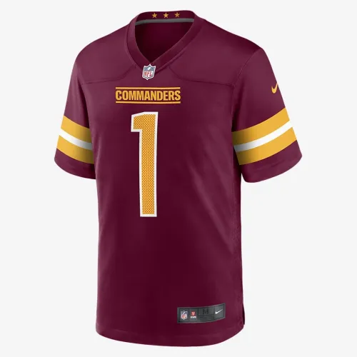 Jayden Daniels Washington Commanders чоловічі Nike NFL Game Football Jersey колір червоний