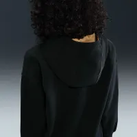 Nike Sportswear Club Fleece Big дитячі (Girls') оверсайз Толстовка з капюшоном колір чорний