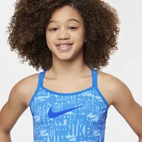 Nike Swim Retro Flow Big детские (Girls') T-Back Tankini набор синий