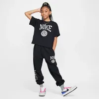 Nike Sportswear Girls' футболка цвет черный
