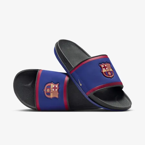 Nike Offcourt (FC Barcelona) Soccer Slides синий