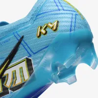 Nike Zoom Mercurial Vapor 15 Elite KM FG Firm-Ground Low-Top футбольні бутси блакитний