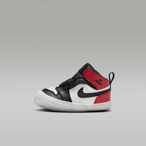 Nike Jordan 1 Baby Crib Bootie колір чорний