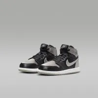 Nike Jordan 1 Retro High OG Little дитячі Кросівки колір чорний