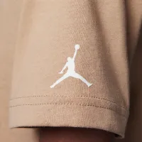 Nike Jordan MVP Big детские Airbrushed Jordan футболка цвет коричневый