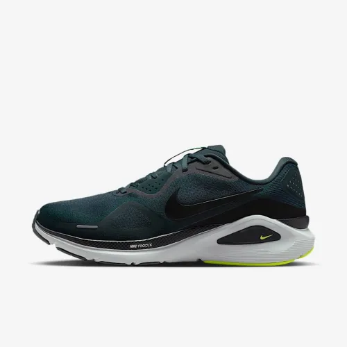 Nike Structure 26 мужские Road Running Кроссовки цвет зеленый