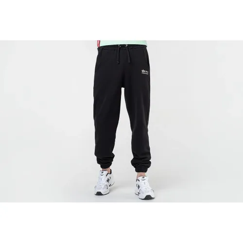 Штани Alpha Industries Organics EMB Regular Jogger 106364649 - Чорні