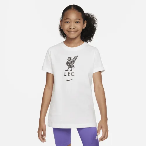 Liverpool FC Crest Big дитячі Nike футболка колір білий