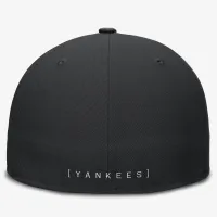 New York Yankees Primetime True чоловічі Nike Dri-FIT MLB Fitted Hat колір чорний