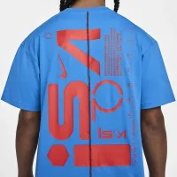 Nike ISPA футболка блакитний