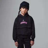 Nike Jordan Y2K Little детские Pullover Толстовка с капюшоном цвет черный