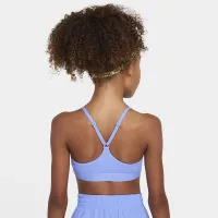 Nike Indy Girls' Sports Bra синий