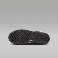 Nike Air Jordan 1 Mid Big детские Кроссовки цвет белый