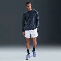 Nike Stride чоловічі Dri-FIT ADV Long-Sleeve Running Top with Reflective Accents блакитний