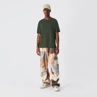 Футболка Champion Tonal Logo Crewneck 220278-GS508 - зеленая