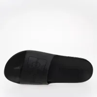 Шлёпанцы Calvin Klein Slide Monogram Debossed Eva YM0YM00060-BEH - Черные