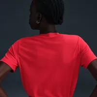 Nike Swoosh женская Cheer футболка цвет красный