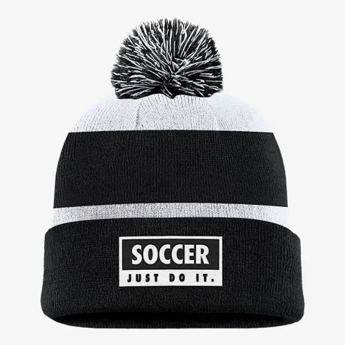 Nike Swoosh Peak Soccer Beanie цвет черный