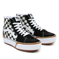Кросівки Vans Sk8-Hi Stacked VN0A4BTWVLV1 - Чорно-Білі