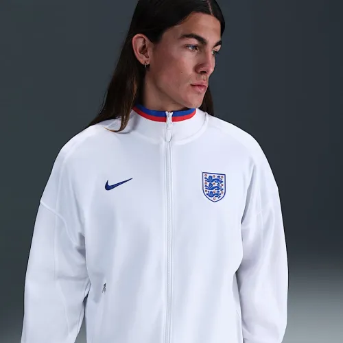 England Academy Pro чоловічі Nike Dri-FIT Soccer Anthem Куртка колір білий