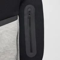 Nike Sportswear Tech Fleece Big детские Full-Zip Толстовка с капюшоном цвет серый