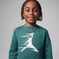 Nike Jordan MJ Flight MVP Little детские 2-Piece Fleece Crew набор цвет зеленый