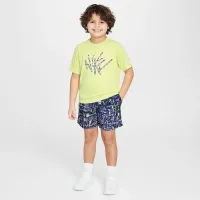Nike Dri-FIT Little детские Bold Move Woven шорты цвет фиолетовый