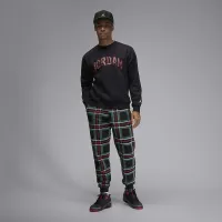 Nike Jordan Essentials мужские Fleece Crew-Neck свитшот цвет черный