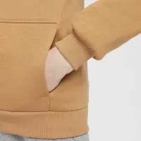 Nike Sportswear Club Fleece Big детские Full-Zip Толстовка с капюшоном цвет коричневый