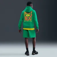Nike Sportswear Club Pullover Fleece Толстовка с капюшоном цвет зеленый