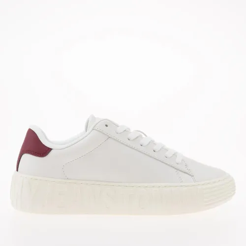 Кроссовки Tommy Jeans TJW New Cupsole Leath LC EN0EN02273-YBL - Белые