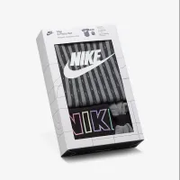 Nike Baby Swoosh Stripe 3-Piece Bodysuit набор цвет черный