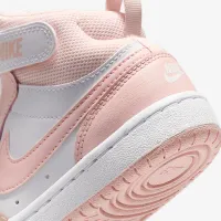 Nike Court Borough Mid 2 Little детские Кроссовки цвет белый