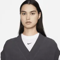 Nike Sportswear Collection жіноча Reverse French Terry Vest колір сірий