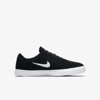 Nike SB Check Canvas Big детские Skate Кроссовки цвет черный