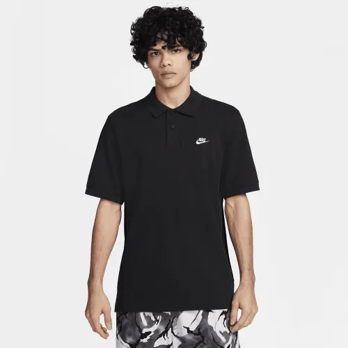 Nike Club чоловічі Short-Sleeve Polo колір чорний