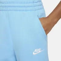 Nike Sportswear Club Fleece Big детские (Girls') Wide-Leg Pants синий