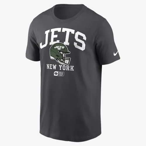 New York Jets Helmet Essential чоловічі Nike NFL футболка колір сірий