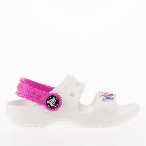 Сандали Crocs Classic Embellished 207803-100 - Белые