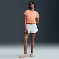 Nike Sportswear Chill Terry женская Short-Sleeve French Terry Top Orange