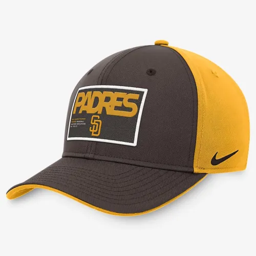 San Diego PaКостюм Classic99 Color Block мужские Nike MLB Adjustable Hat цвет коричневый