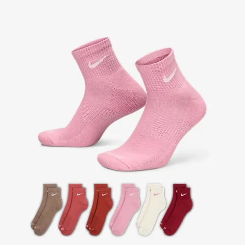 Nike Everyday Plus Cushioned тренировочные Ankle носки (6 пары) многоцветный