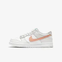Nike Dunk Low Big детские Кроссовки цвет белый