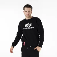Кофта/футболка Alpha Industries Basic Sweater 17830203 -  Черная