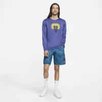 Nike N7 Dri-FIT чоловічі Long-Sleeve тренувальні футболка колір фіолетовий