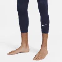Nike Pro мужские Dri-FIT 3/4-Length Fitness Tights синий