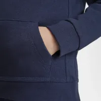 Nike Sportswear Club Fleece Toddler Pullover Толстовка с капюшоном синий